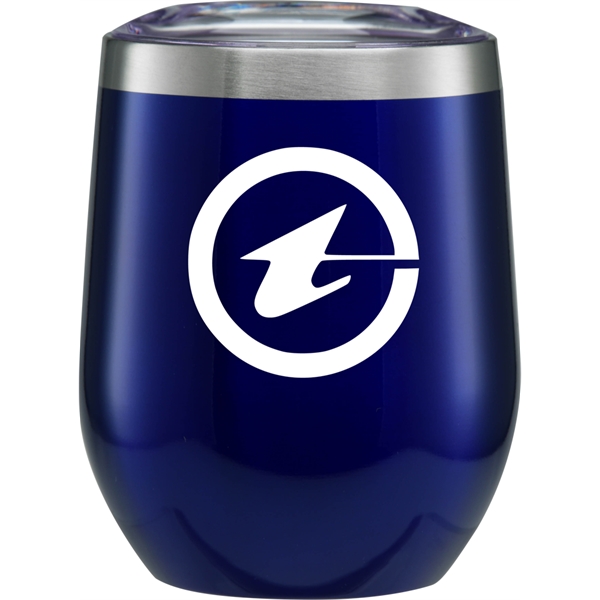 11 oz. Stainless steel tumbler with double-wall, copper vacuum insulation and... from ASI 71920 Moderne Glass Company Inc / MB Works Premium Line