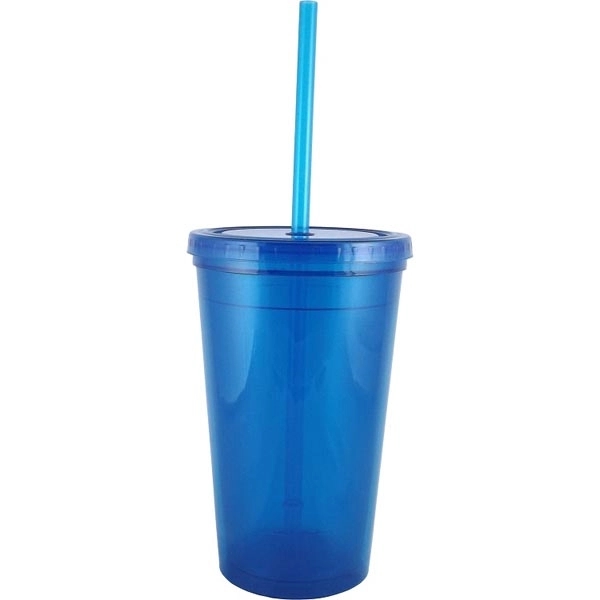 16 oz. double wall polypropylene tumbler helps keep drinks hot or... from ASI 67075 Leprechaun Promotions, LLC / Leprechaun Promotions