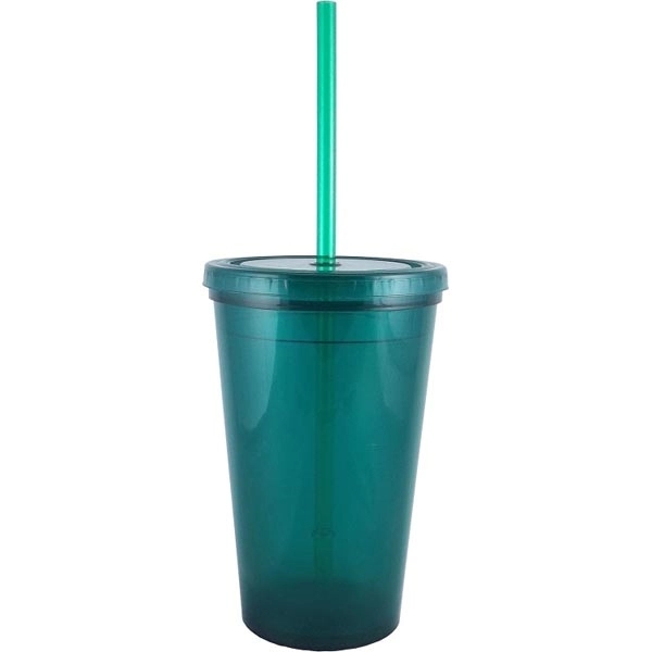 16 oz. double wall polypropylene tumbler helps keep drinks hot or... from ASI 67075 Leprechaun Promotions, LLC / Leprechaun Promotions