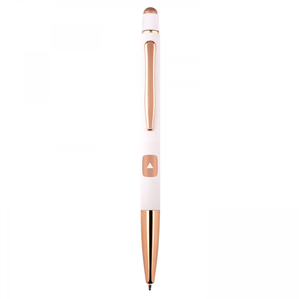 The Top Notch Reflection is an aluminum 2-in-1 push-action ballpoint pen... from ASI 88660 Spector & Co.