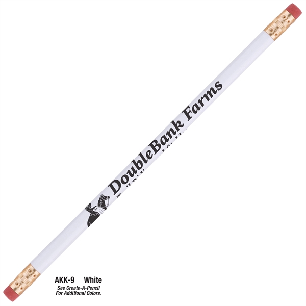 This #2 pencil with erasers on both ends features multiple different... from ASI 86850 Shepenco/Shelbyville Pencil Co, Inc / SHEPENCO® Shelbyville Pencil Company