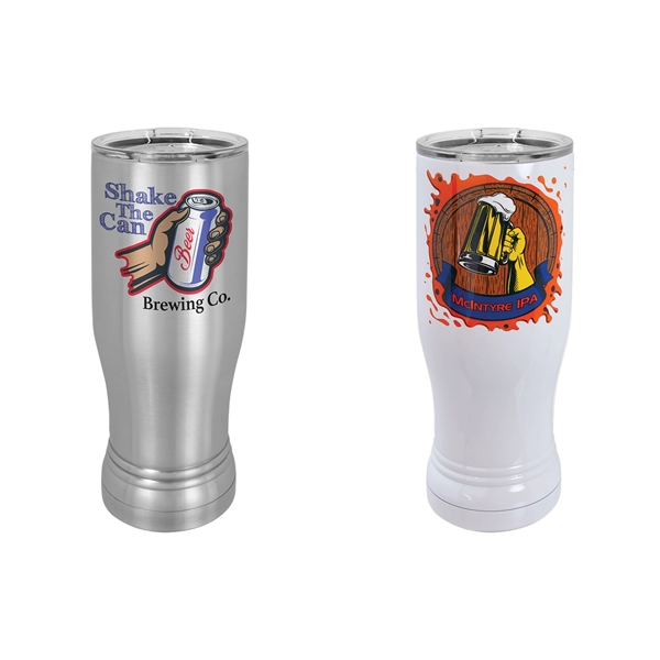 14 oz. printed polar camel pilsner tumbler.... from ASI 92531 Unique Custom Products / UCP