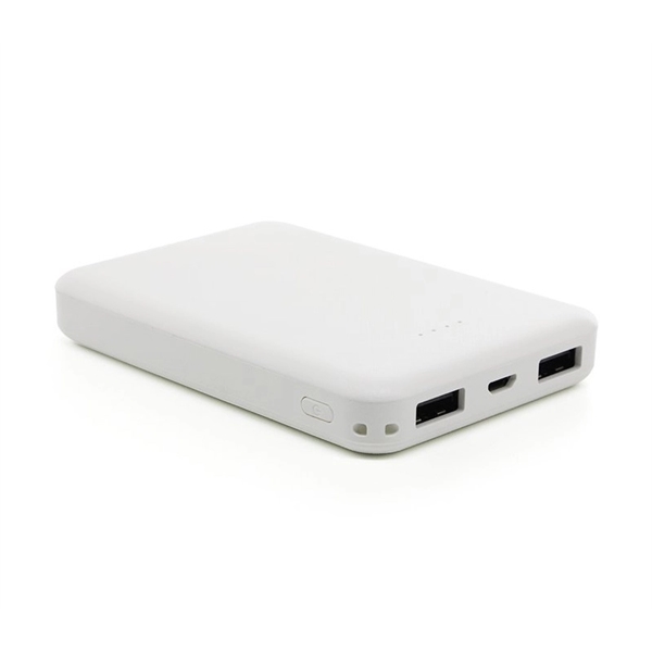 Small power bank 5000 mAh plus 1 color of silkscreen or... from ASI 37218 Athena Promo (tm)