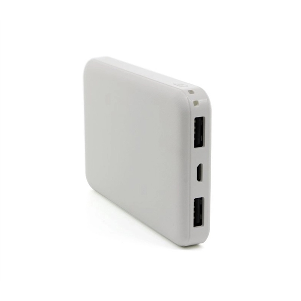 Small power bank 5000 mAh plus 1 color of silkscreen or... from ASI 37218 Athena Promo (tm)