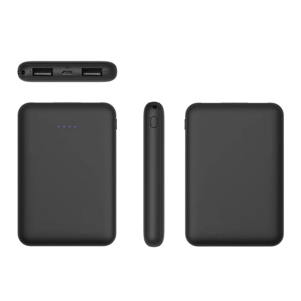 Small power bank 5000 mAh plus 1 color of silkscreen or... from ASI 37218 Athena Promo (tm)