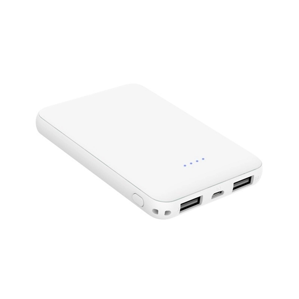 Small power bank 5000 mAh plus 1 color of silkscreen or... from ASI 37218 Athena Promo (tm)