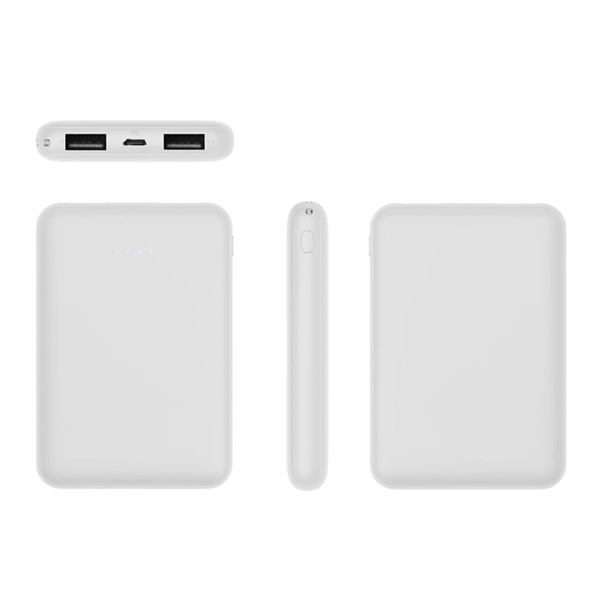 Small power bank 5000 mAh plus 1 color of silkscreen or... from ASI 37218 Athena Promo (tm)