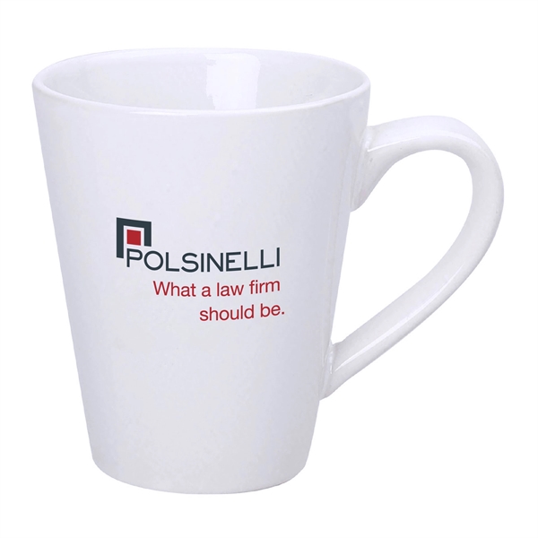14 ounce hard-coated ceramic cafe-style mug,... from ASI 39820 Opusline (Benmex) / Opus Line