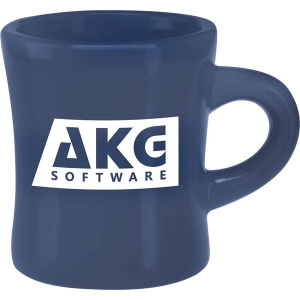 10 oz. retro design style ceramic mug, fully vitrified with a... from ASI 71920 Moderne Glass Company Inc / Glass America®