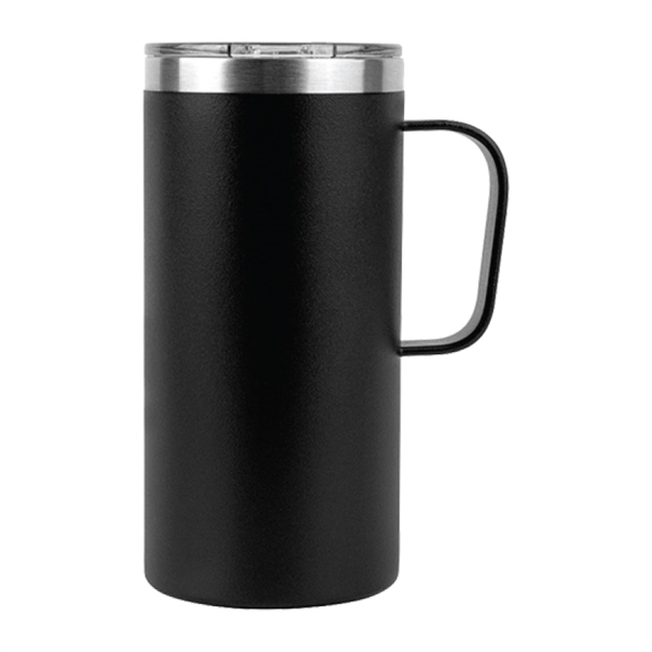 20-oz. vacuum insulated, copper lined, 18/8 stainless steel tumbler mug with... from ASI 57655 STOPNGO Line