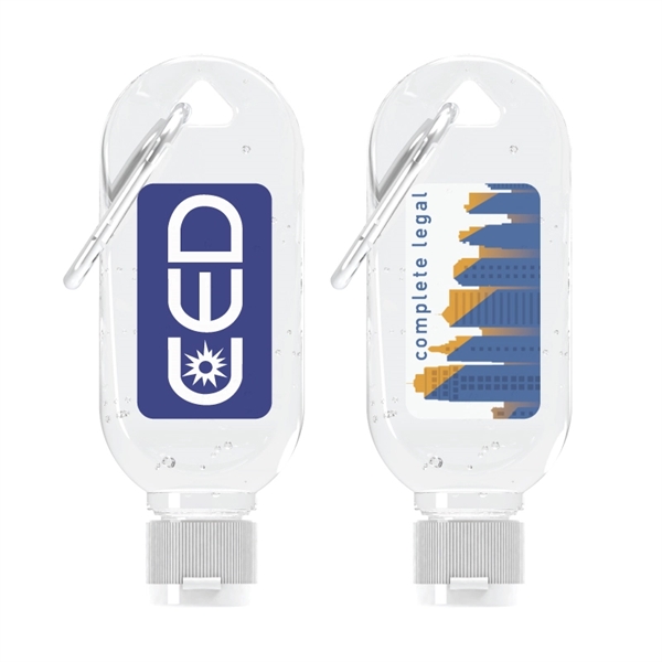 1.8 oz. bottle of antibacterial hand sanitizer gel with a flip-top... from ASI 57655 STOPNGO Line