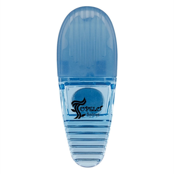 Alligator clip with spring loaded hinge and magnet on back side.... from ASI 61125 Hit Promotional Products / Hit®