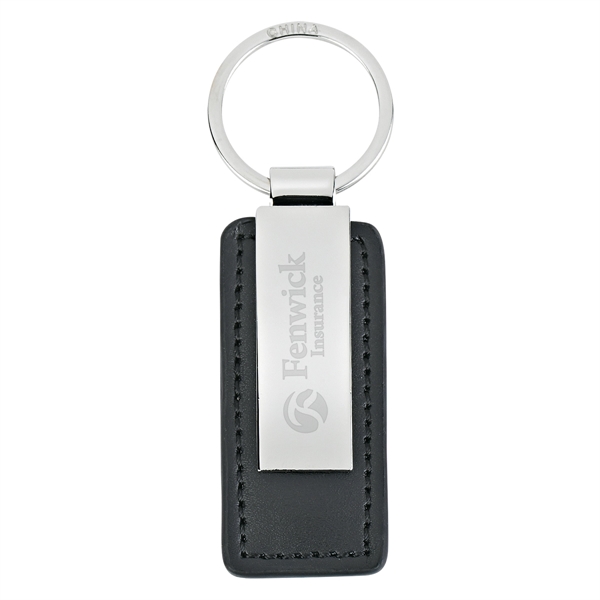 Leatherette key tag.... from ASI 61125 Hit Promotional Products / Hit®