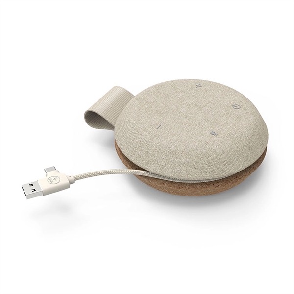 Eco-Friendly wireless speaker that connects to mobile device... from ASI 63776 KTI Networks Inc / KTI Promo