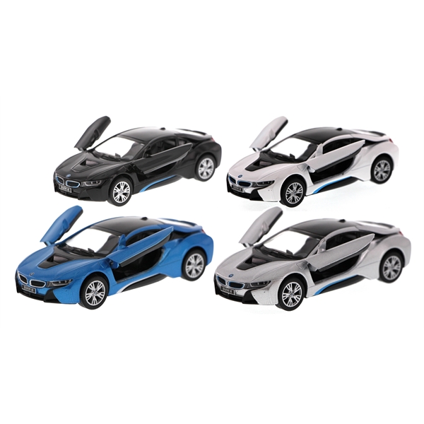 BMW i8 Diecast car, 1:36 scale.... from ASI 85620 H M Schmidt Co Inc