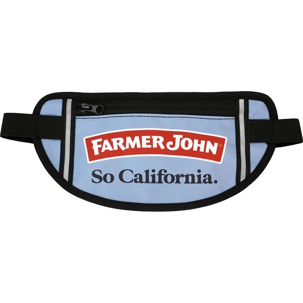 Full Color Reflective Strip Fanny Pack... from ASI 30208 A P Specialties / AP Specialties