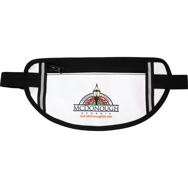 Full Color Reflective Strip Fanny Pack... from ASI 30208 A P Specialties / AP Specialties