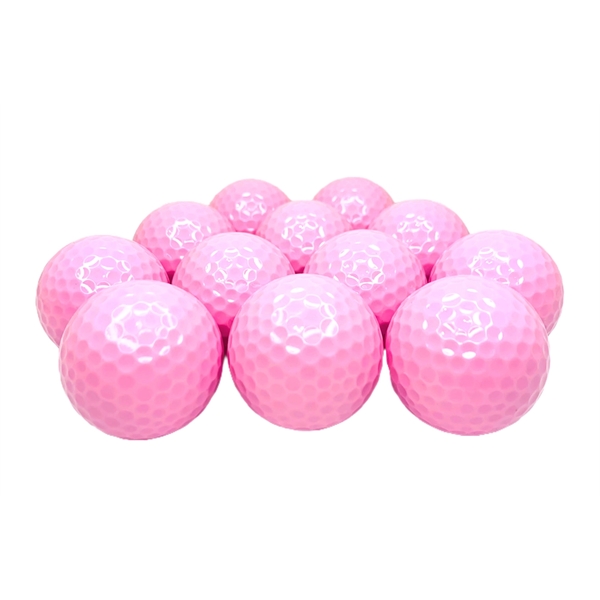 Bulk Packed 12 Light Pink Golf Balls... from ASI 38120 Ball Pro / Diversified Quality Kitchenware