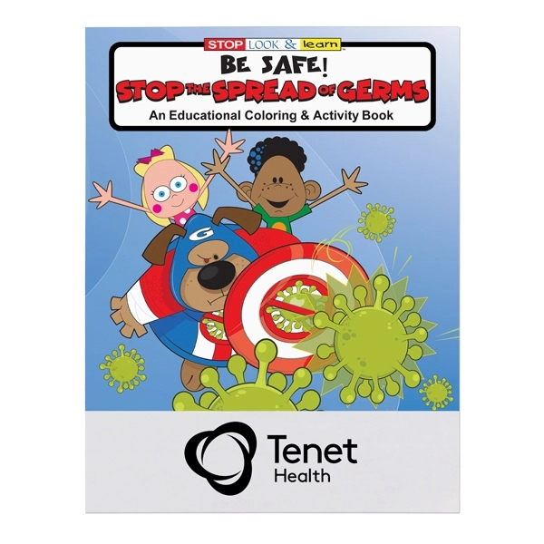 Stop the Spread of Germs coloring book with 16 pages.... from ASI 98360 WOWLine / WOWLine®