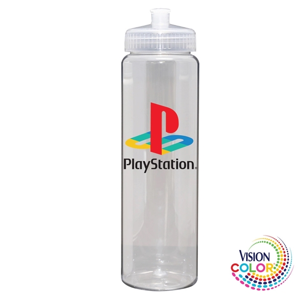 32 Oz. Clear Sport Bottle with Push-Pull Lid... from ASI 80060 VisionUSA