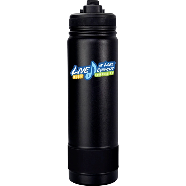 Pop Up 24 oz. Colorful Banded Bottle... from ASI 30208 A P Specialties / AP Specialties