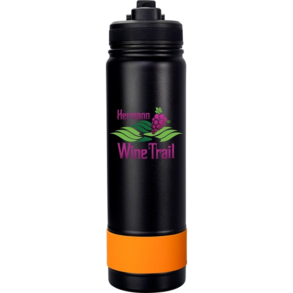 Pop Up 24 oz. Colorful Banded Bottle... from ASI 30208 A P Specialties / AP Specialties