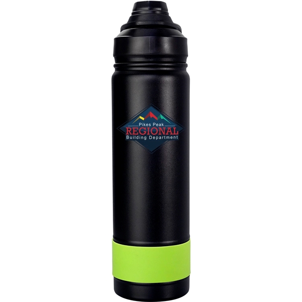 Sip Top 24 oz. Colorful Banded Bottle... from ASI 30208 A P Specialties / AP Specialties
