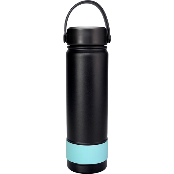 Metal Top 24 oz. Colorful Banded Bottle... from ASI 30208 A P Specialties / AP Specialties