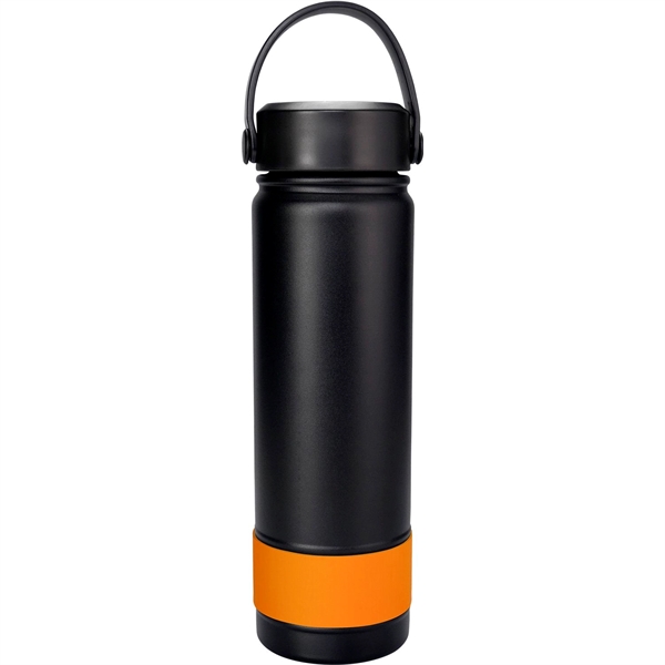 Metal Top 24 oz. Colorful Banded Bottle... from ASI 30208 A P Specialties / AP Specialties