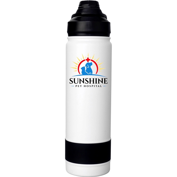 Colorful Sip Top 24 oz. Banded Bottle... from ASI 30208 A P Specialties / AP Specialties