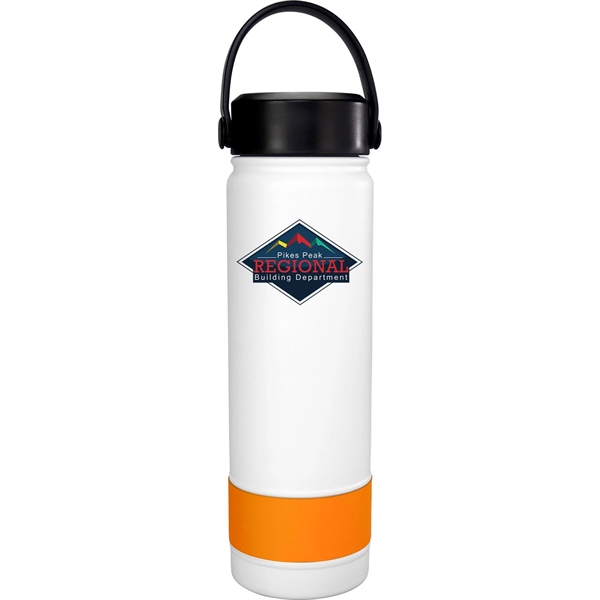 Colorful Metal Top 24 oz. Banded Bottle... from ASI 30208 A P Specialties / AP Specialties