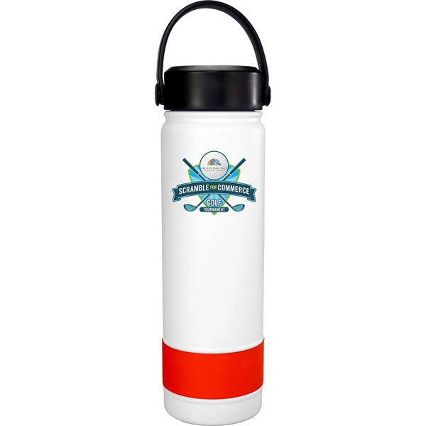 Colorful Metal Top 24 oz. Banded Bottle... from ASI 30208 A P Specialties / AP Specialties