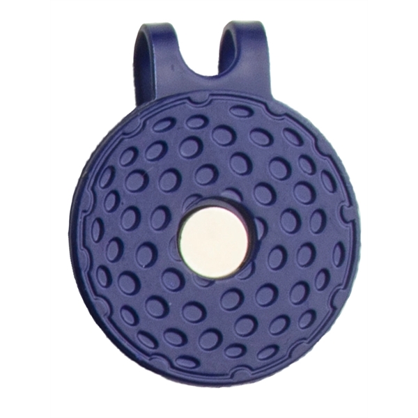 Hat clip in silver or brass with a magnetic ball marker... from ASI 38120 Ball Pro / Diversified Quality Kitchenware