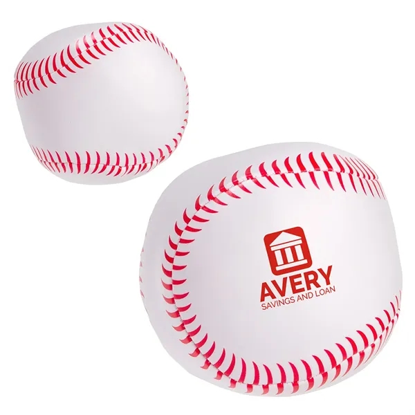 Baseball shaped stress reliever.... from ASI 57956 Graphco line