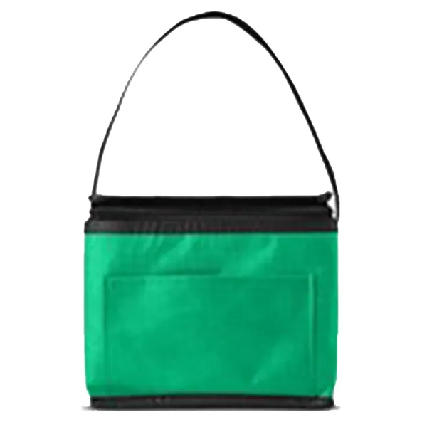 Non-woven lunch cooler bag with front open pocket and room for... from ASI 57956 Graphco line