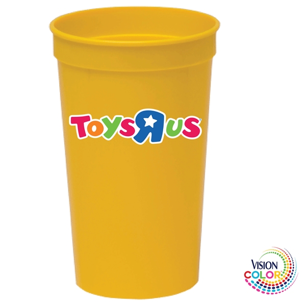 22 oz. USA-Made, Colored Stadium Cups are the perfect marketing tool... from ASI 80060 VisionUSA