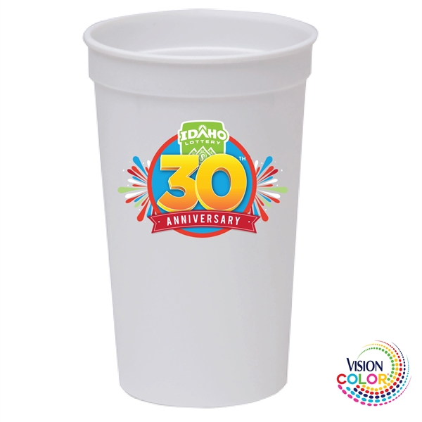 22 oz. USA-Made, Colored Stadium Cups are the perfect marketing tool... from ASI 80060 VisionUSA