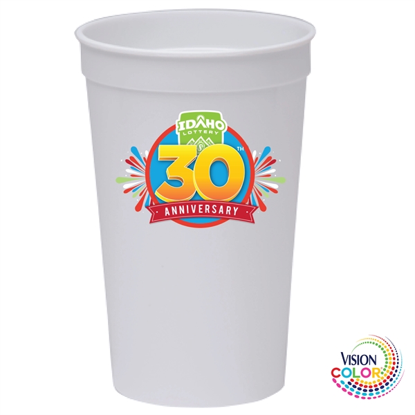 32 oz. USA-Made, Colored Stadium Cups are the perfect marketing tool... from ASI 80060 VisionUSA