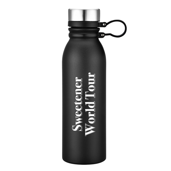 Doubled wall stainless steel 22 oz vacuum bottle... from ASI 40544 Binaco
