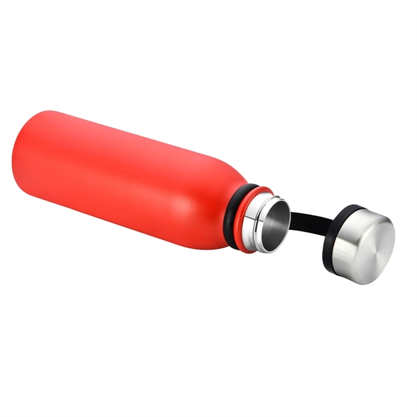 Doubled wall stainless steel 22 oz vacuum bottle... from ASI 40544 Binaco