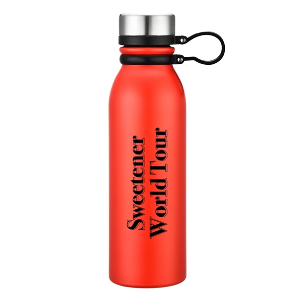 Doubled wall stainless steel 22 oz vacuum bottle... from ASI 40544 Binaco