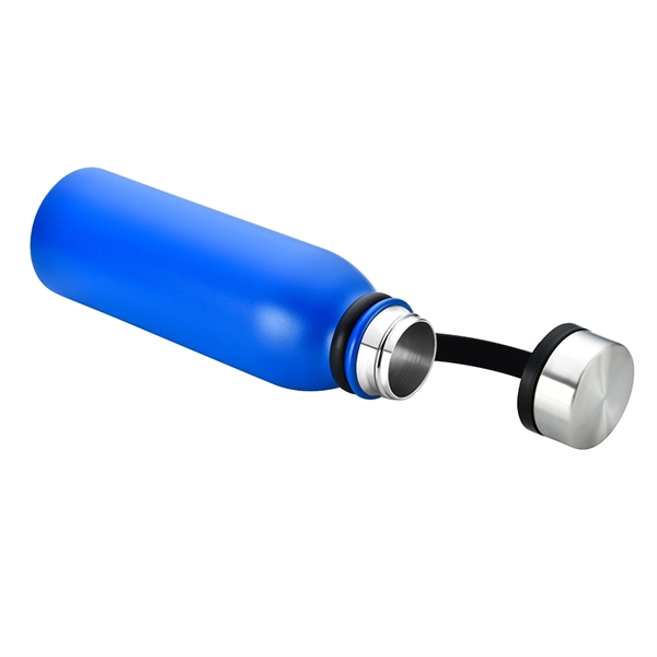 Doubled wall stainless steel 22 oz vacuum bottle... from ASI 40544 Binaco