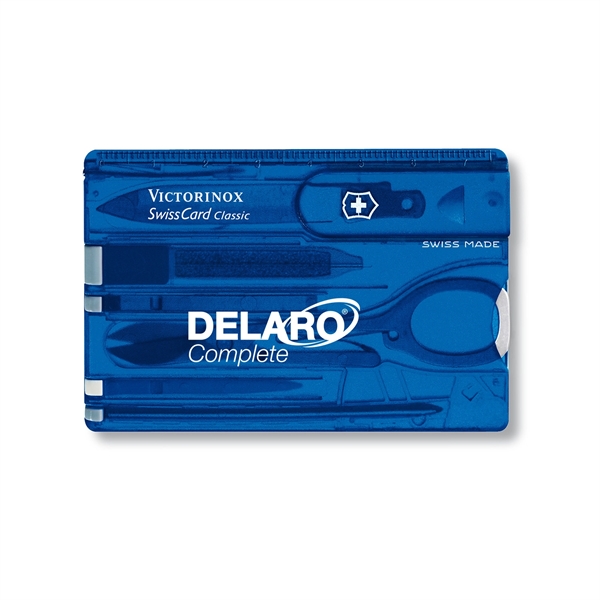 The Swiss Card is the size of a credit card at... from ASI 46170 Compass Industries Inc