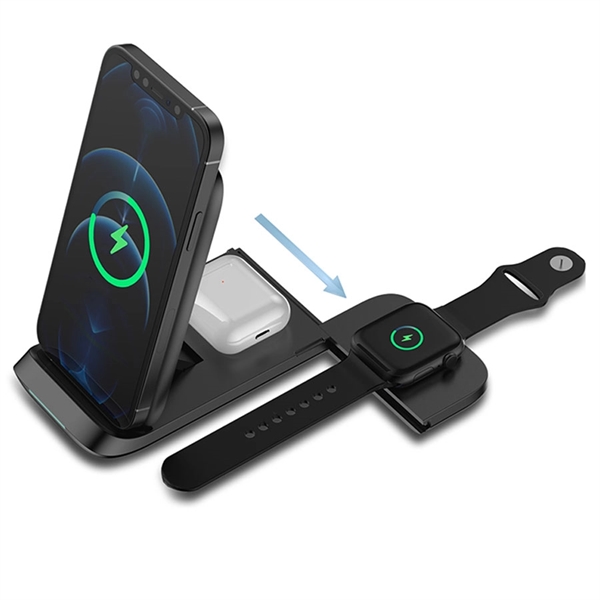 Wireless Charging Pad featuring a 15 watt charging power.... from ASI 63776 KTI Networks Inc / KTI Promo