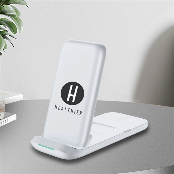 Wireless Charging Pad featuring a 15 watt charging power.... from ASI 63776 KTI Networks Inc / KTI Promo