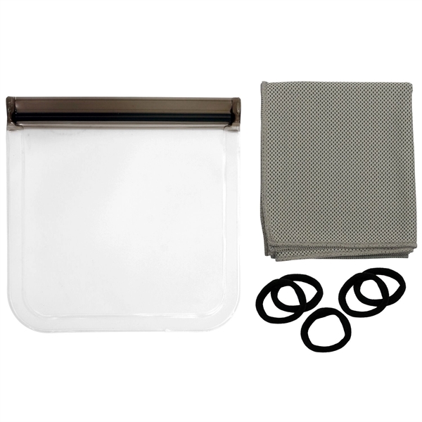 Workout Hair Tie Pouch... from ASI 30208 A P Specialties / AP Specialties