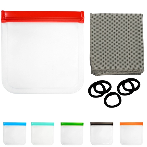 Workout Hair Tie Pouch... from ASI 30208 A P Specialties / AP Specialties