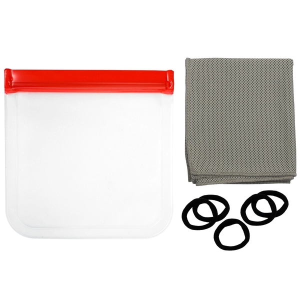 Workout Hair Tie Pouch... from ASI 30208 A P Specialties / AP Specialties