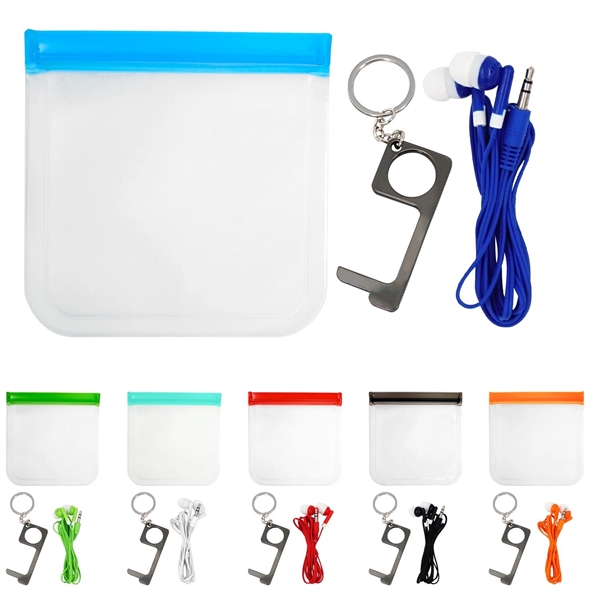 No Touch Ear Bud Pouch... from ASI 30208 A P Specialties / AP Specialties