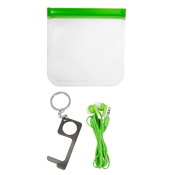 No Touch Ear Bud Pouch... from ASI 30208 A P Specialties / AP Specialties